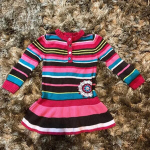 Girl sweater dress size 18M